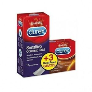 174606 - DUREX SENSITIVO CONTACTO TOTAL+ DUREX REAL FEEL