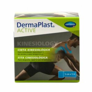 186229 - CINTA KINESIOLOGICA DERMAPLAST ACTIVE COLOR AZUL