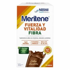 325407 - MERITENE FIBRA POLVO CHOCOLATE 14 SOBRES