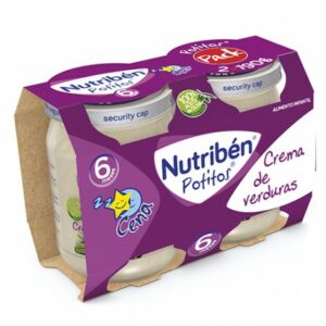 192160 - NUTRIBEN CENA CREMA DE VERDURAS POTITO 2 X 190 G