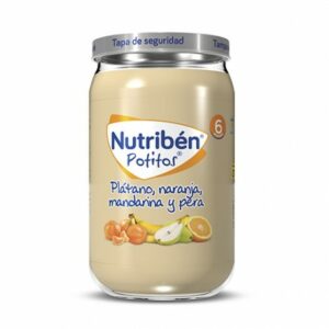 192083 - NUTRIBEN PLATANO NARANJA MANDARINA Y PERA POTITO