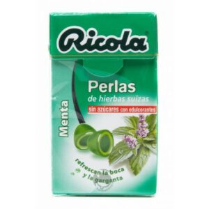 173407 - RICOLA PERLAS SIN AZUCAR MENTA 25 G